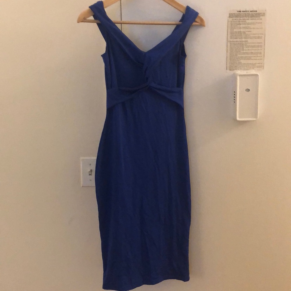 Blue dress
